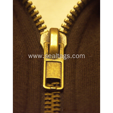 High Quality Brass Jacket Zippers